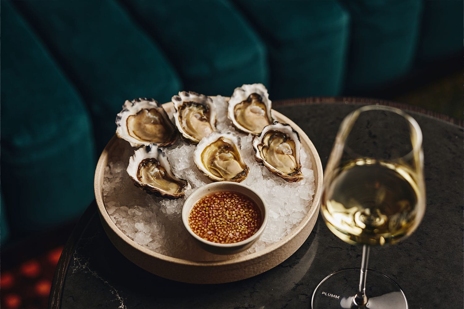 Thursday oysters and happy hour at Olivine